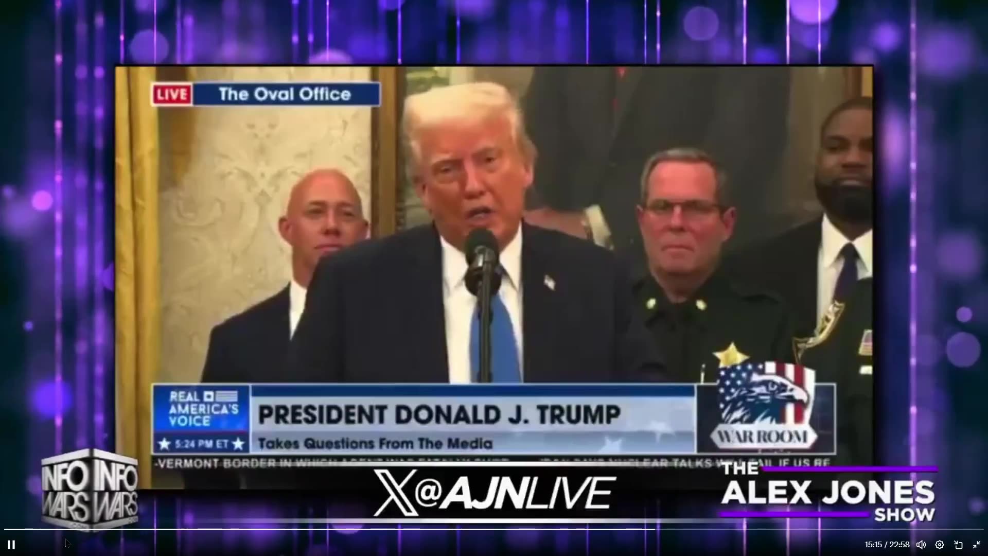 Obama ran the country and medical team wanted Biden him to die - Alex Jones