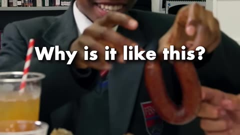 British Highschoolers try American Beef Sausage for the first time!