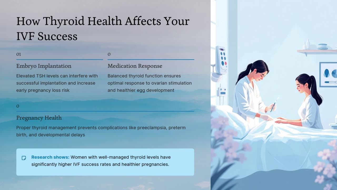 The impact of thyroid health on fertility and IVF outcomes