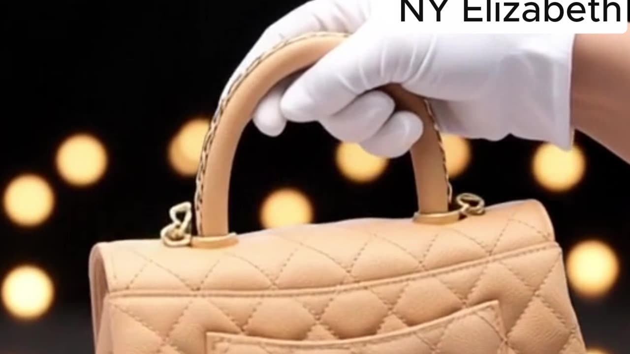 CHANEL Coco Handle Flap Matelasse Hand Shoulder Bag