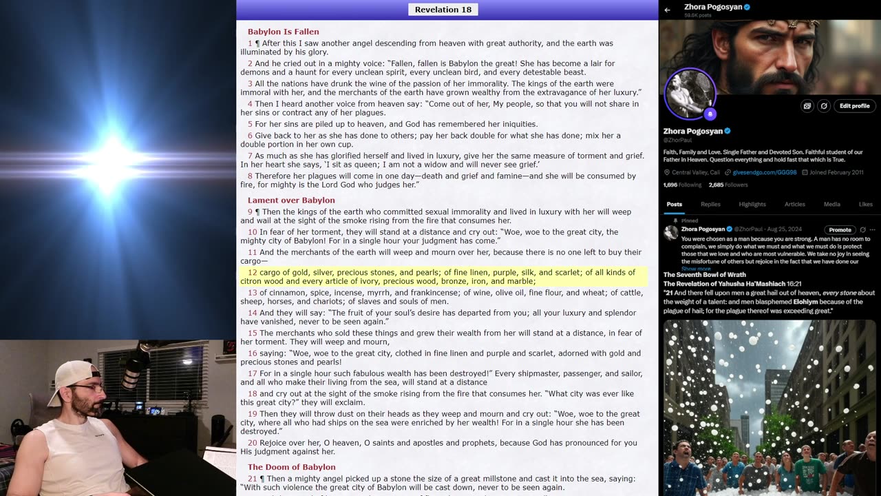 Live: Bible Study-~MONDAY-~9-~JUNE-~2025.