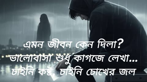 Emon Jibon Keno Dila । এমন জীবন কেন দিলা । Sabiha Dx New Bangla Sad Song 2025 । Sabiha Dx