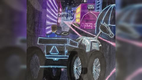 Art Challenge- Country to Cyberpunk????