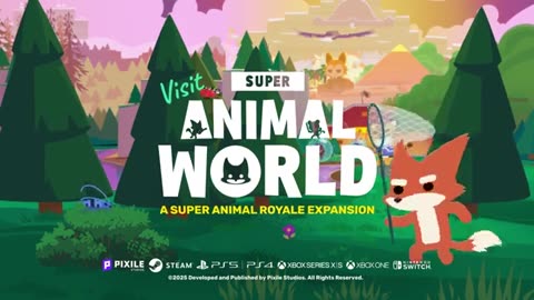 Super Animal Royale - Official Super Animal World Launch Trailer