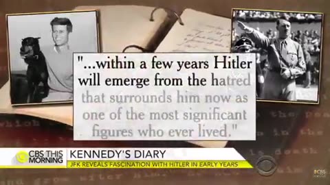 John F. Kennedy diary on Hitler