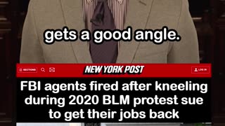 FBI agents fired after kneeling during BLM protest sue to get jobs back