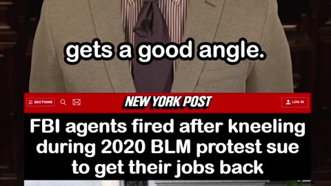 FBI agents fired after kneeling during BLM protest sue to get jobs back