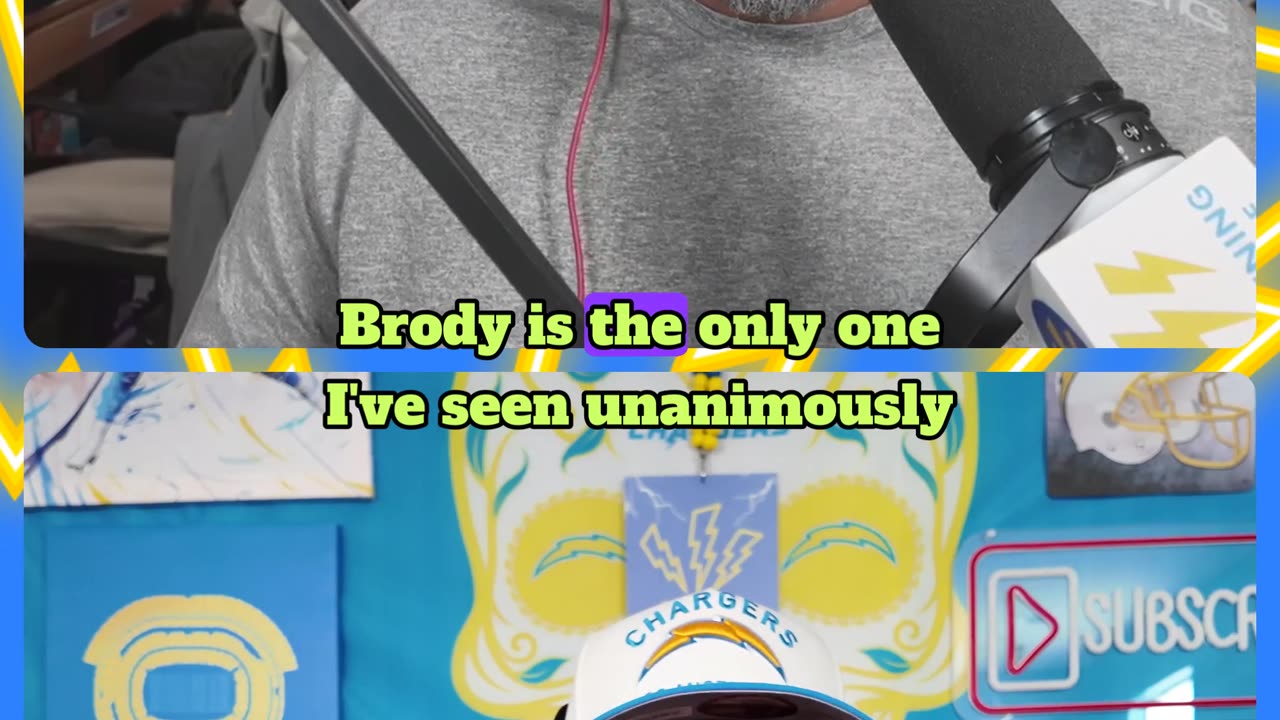 It’s Time! Drop the All-Yellow Chargers Jerseys NOW ⚡ | Brodie Makes the Call