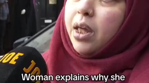 Muslim woman explains situation in UK with extreme lucidity: “In UK, Muslims are in power