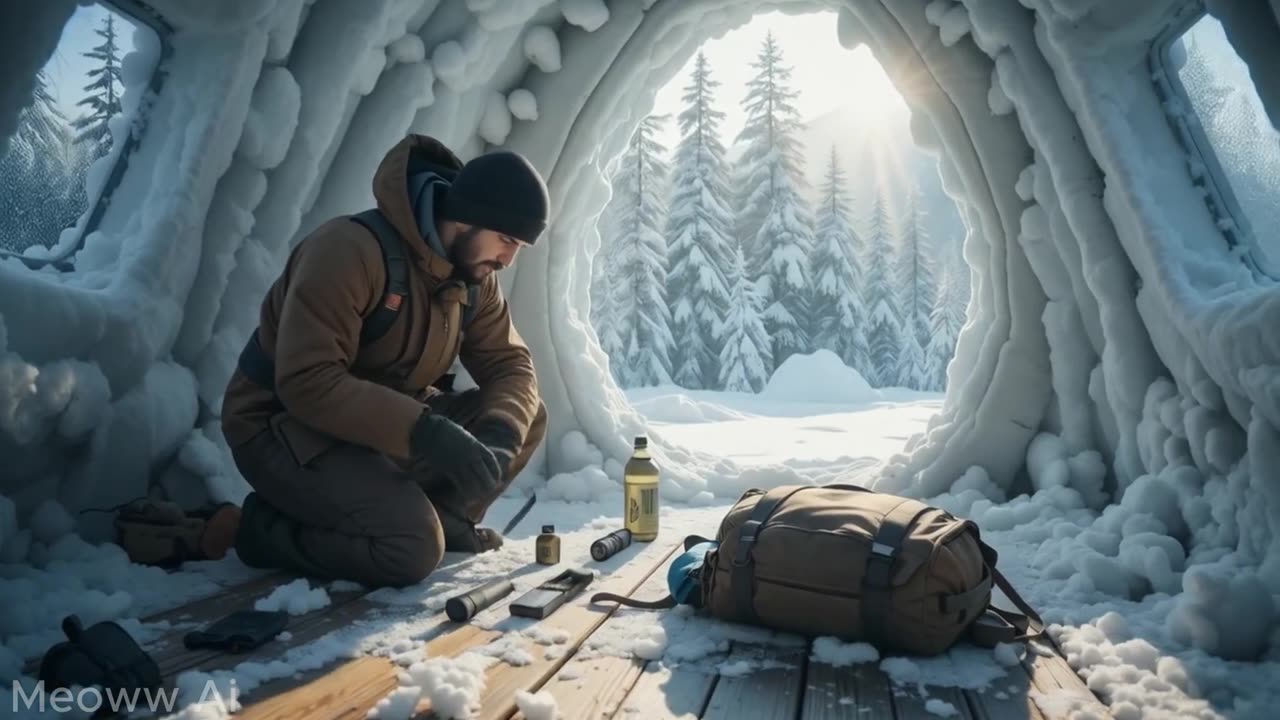 Rescue Team Heroic Saves the Snow Fox from Millions of Honeybees _ Animal Rescueaas