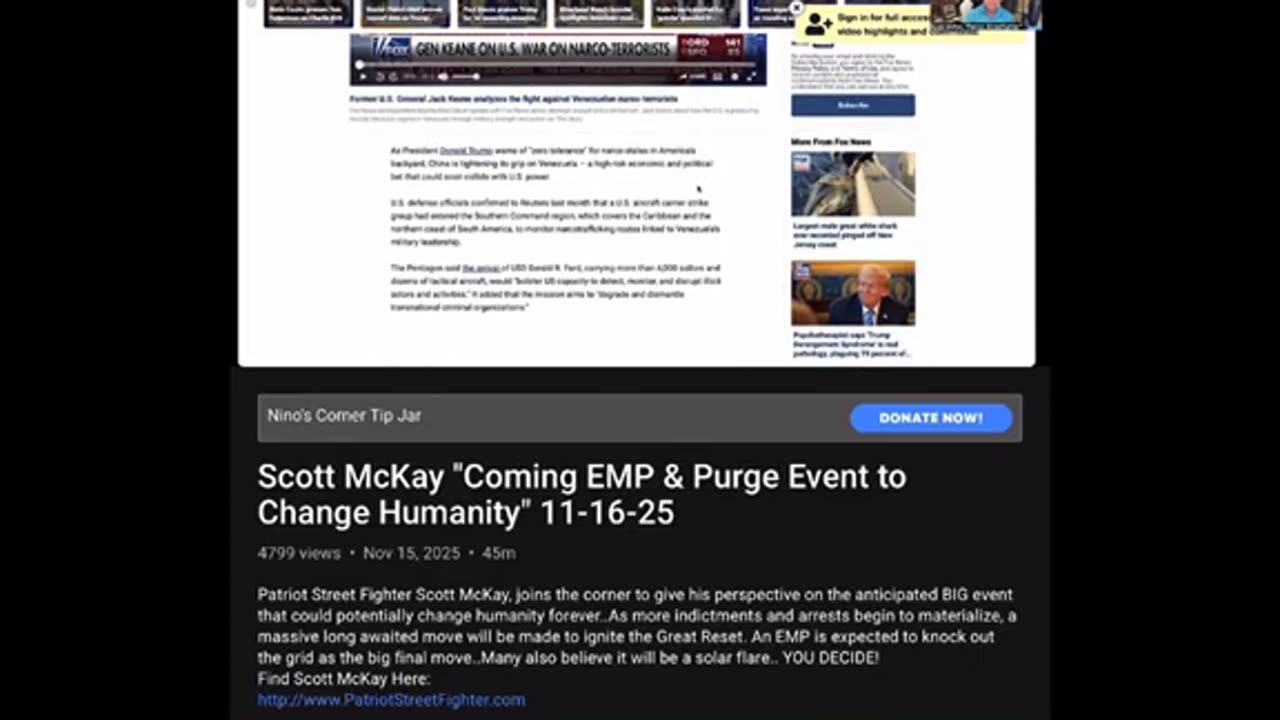 Streetfighter / Nino - EBS, Scare Event, Eco-Collapse ..