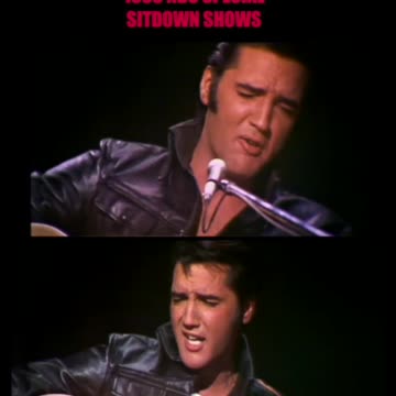ELVIS PRESLEY "THAT'S ALL RIGHT" 1968 NBC SPECIAL SIT DOWN SHOWS