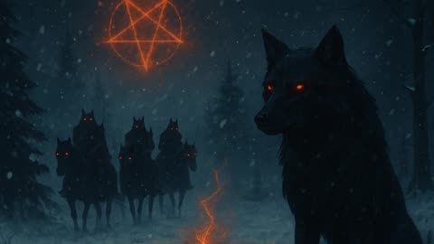 The Wolves Are Real Country Outlaw Horror NADER LANG AND QUEENS OF FLAME
