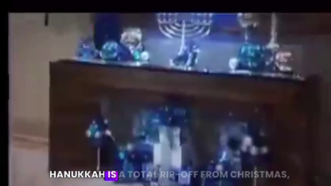HANUKKAH IS A FAKE HOLIDAY INVENTED IN THE 20TH CENTURY