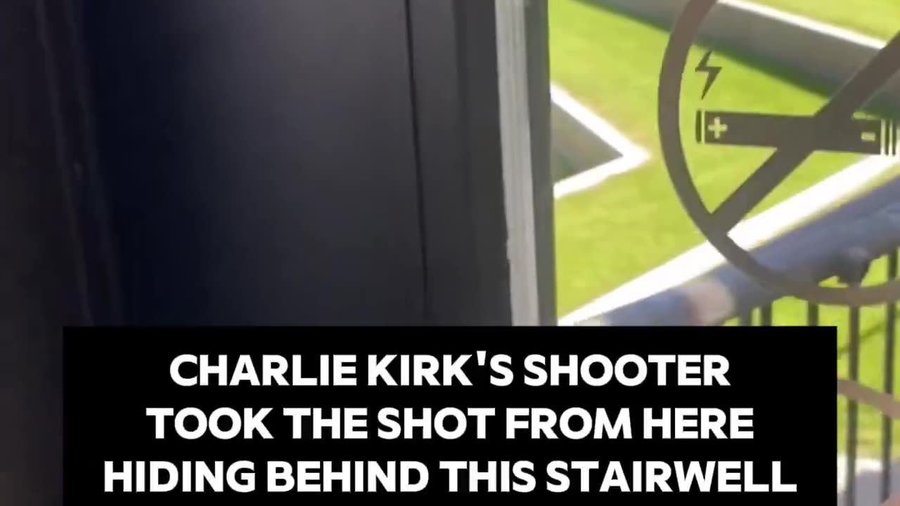 The Charlie Kirk Shooter? (With Muzzle Flash!) (But I doubt It's EVEN Real because of... (see link)