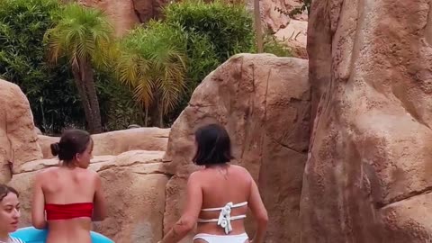 🌞Hot Day Water Park Swimming Pool And Water Slide Fun Day #waterpark #waterslide
