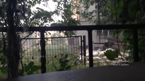 War in Ukraine. Ukrainian Forces in Heavy Combat Action Firefights