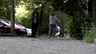 This dog's owners say he saved them from a Russian drone attack