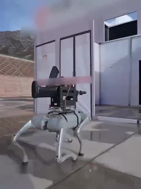 🇨🇳🤖 Chinese special forces deploy armed robot dogs during anti-terrorism exercises