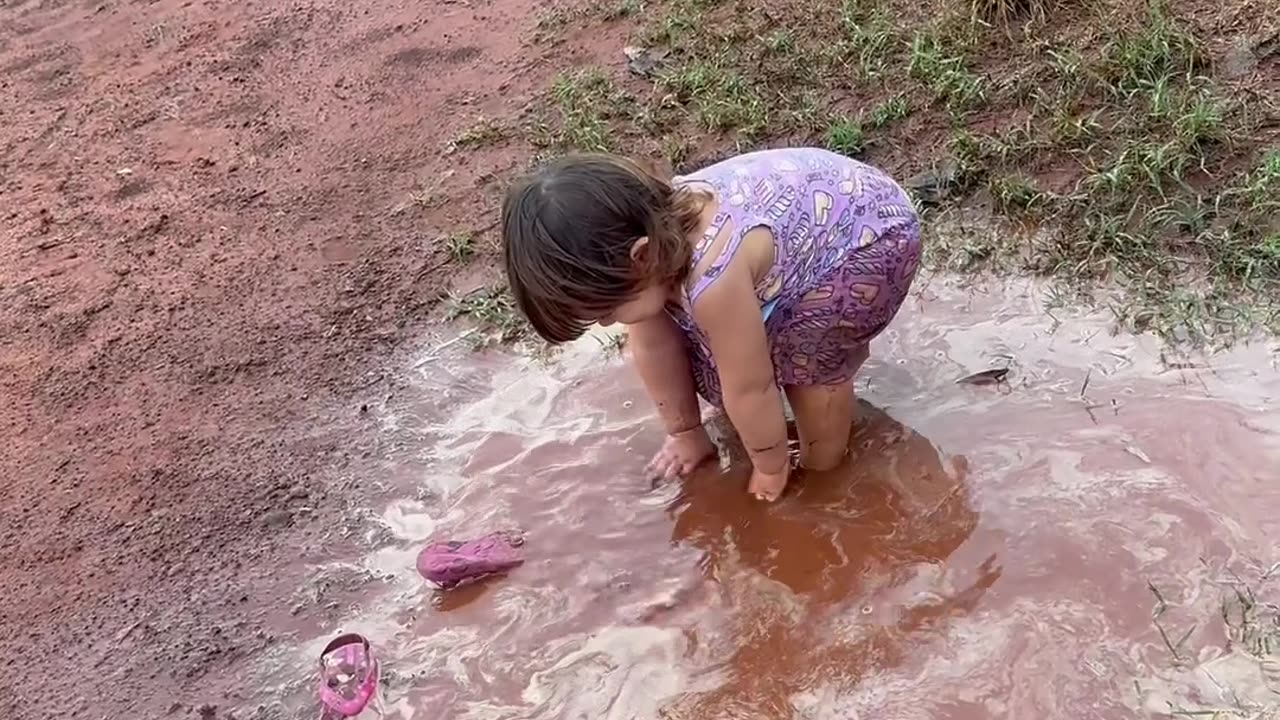 Maximum Fun In Mud Puddle