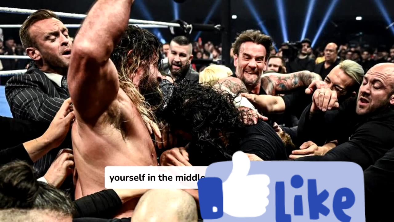 Seth Rollins Brawls with CM Punk After Threatening Paul Heyman