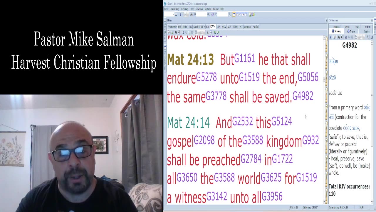 He who Endures - Matthew 24:13