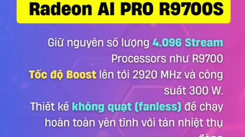 🚀Fanless GPU mới của AMD chính thức xuất hiện