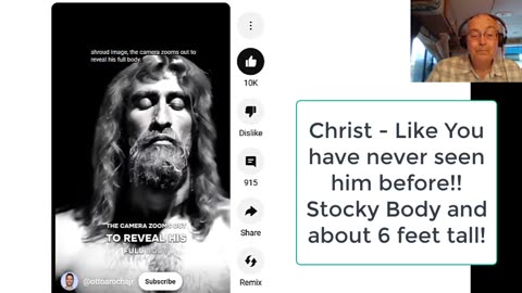 AI Image of Jesus Christ’s Face and His Stocky Body - Really Amazing - 9-11-25