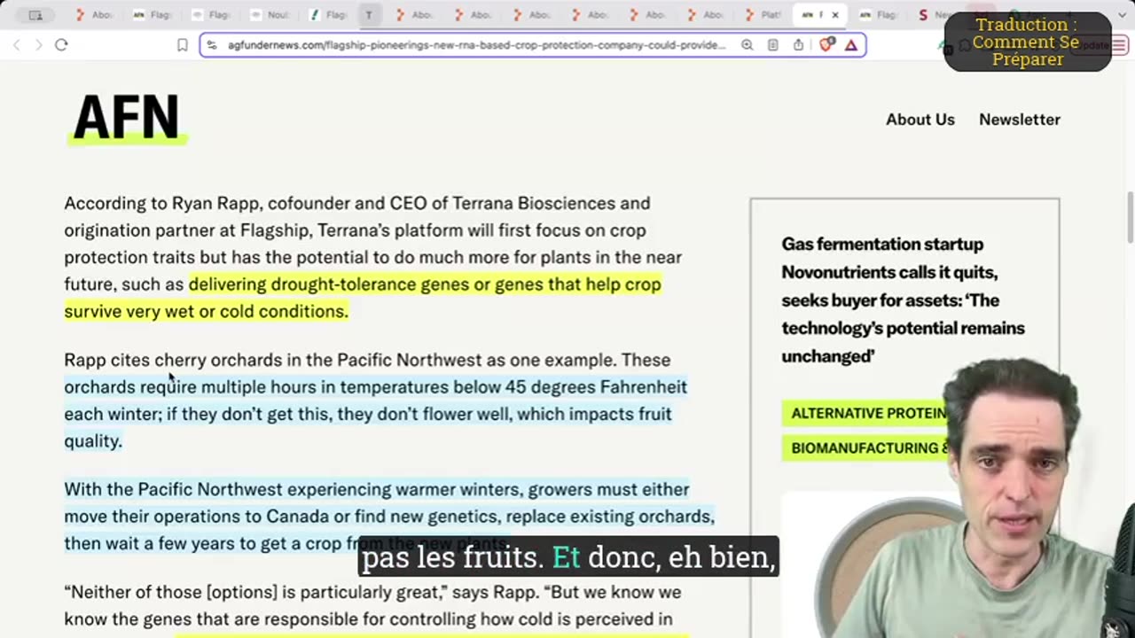 MRNA to modify your food supply
