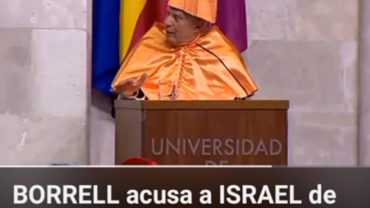 Borrell reconoce HAMAS como creación de lsrael