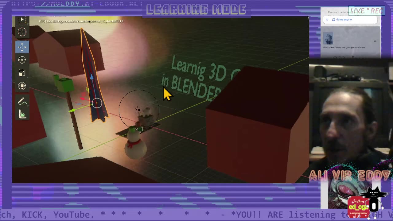 Blender on Day 7 #B3D [FUSION: Learn,Build,Work,Play] - Live RECAP