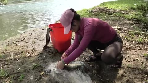 FULL VIDEO - 5 DAYS CAMPING IN THE RAIN - RELAXING SATISFY - NATURAL SOUNDS - BEAUTIFUL SCENERY