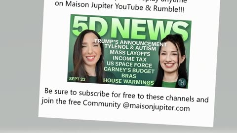 ✨ 5D NEWS Sept 23
