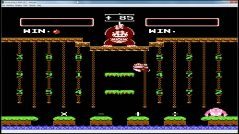 Donkey Kong Junior Math (NES)