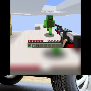 Can the Hunter Stop Me with LASER MINING? (Speedrunner Showdown!)