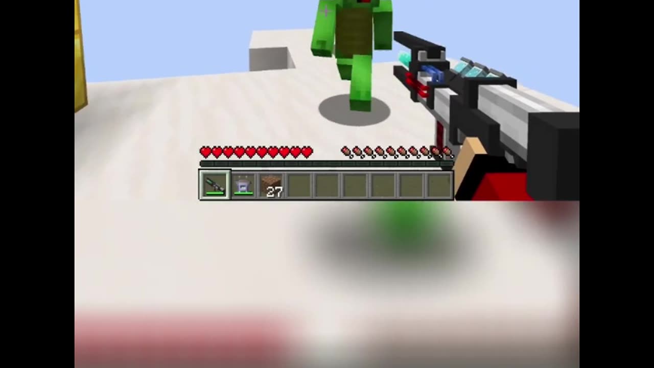 Can the Hunter Stop Me with LASER MINING? (Speedrunner Showdown!)