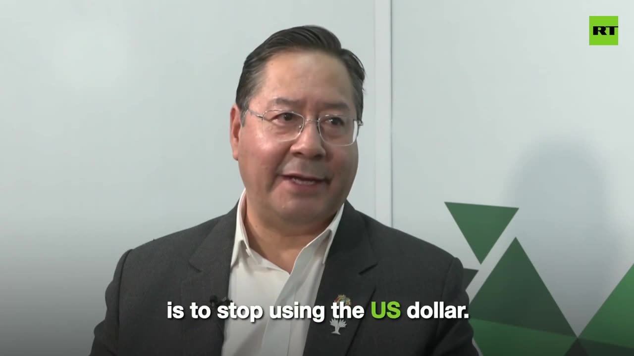 🛑STOP using the US 💲 Bolivian President Luis Arce