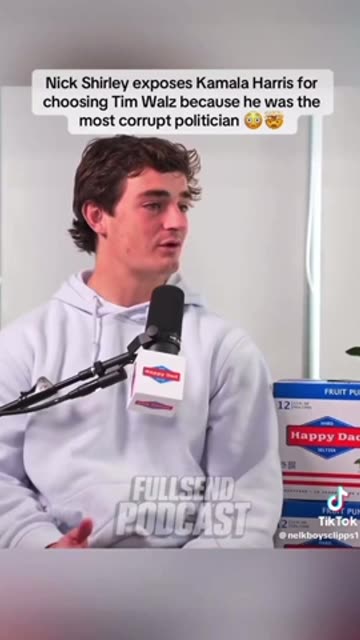 Nick Shirey tells why Tim Walz was selected to be Kamala’s running mate