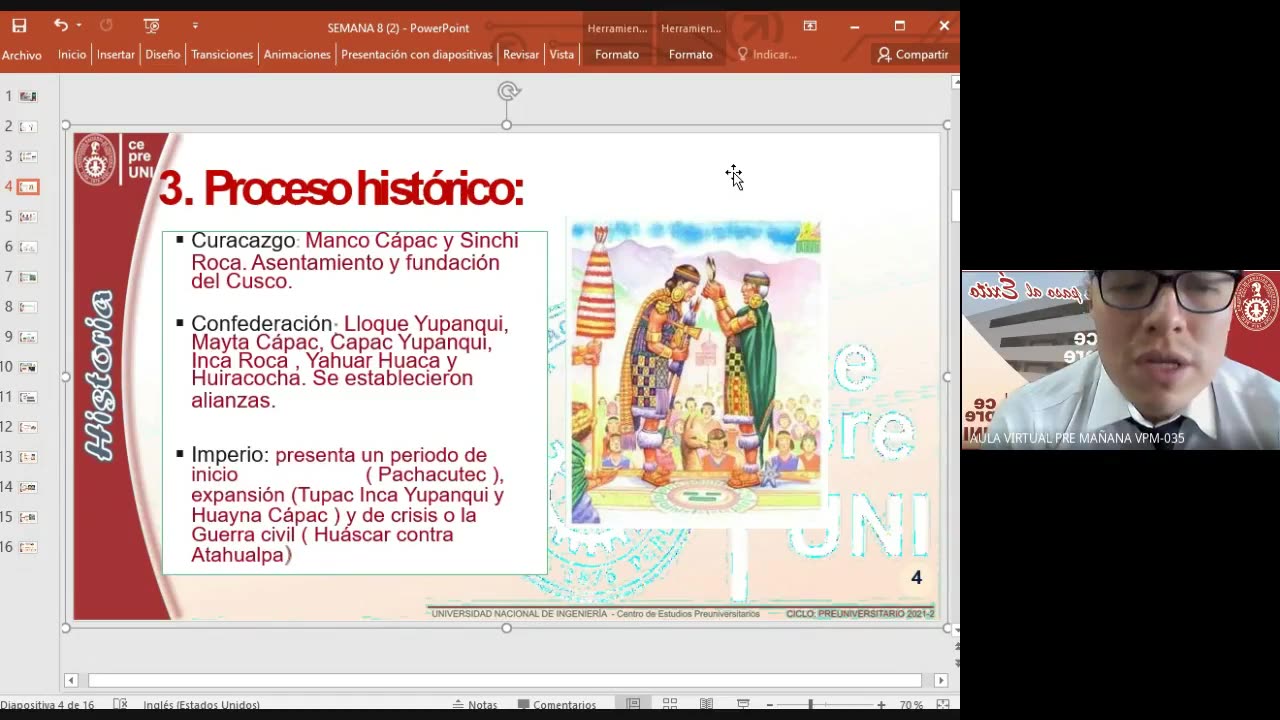 CEPRE UNI 2022 - 1 | Semana 08 | Historia