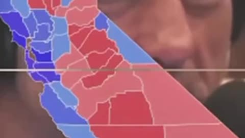 Joe Rogan “Did you see the map of the actual country? How many places voted red?