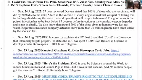 COVID, MONKEY POX, BIRD FLU, GRAPHENE OXIDE, VACCINE HOAX