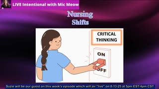 'Intentional' S2E9 Wednesday 8-13-25 'Live'