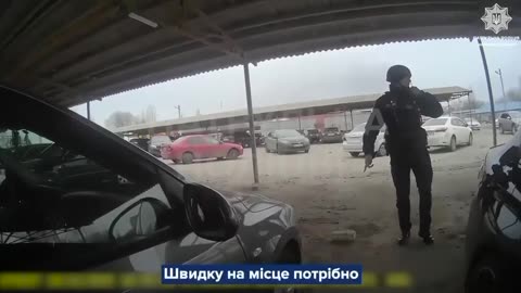 The first minutes after today's attack on Zaporizhzhia. During the repeated attacks,