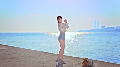 This girs is 4 deferent places to dance 🩰