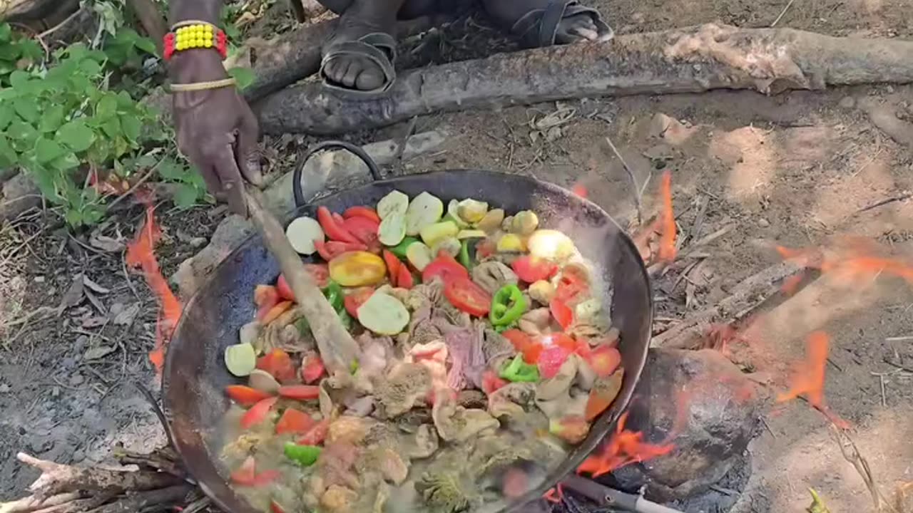 Hadzabe Tribe bush people are adventurous