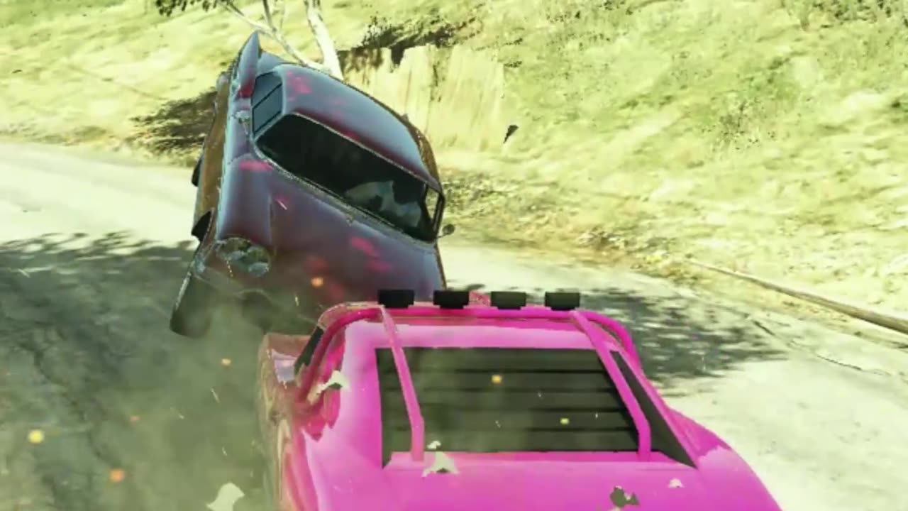 GTA V 82 Duke O'Death Crash💥