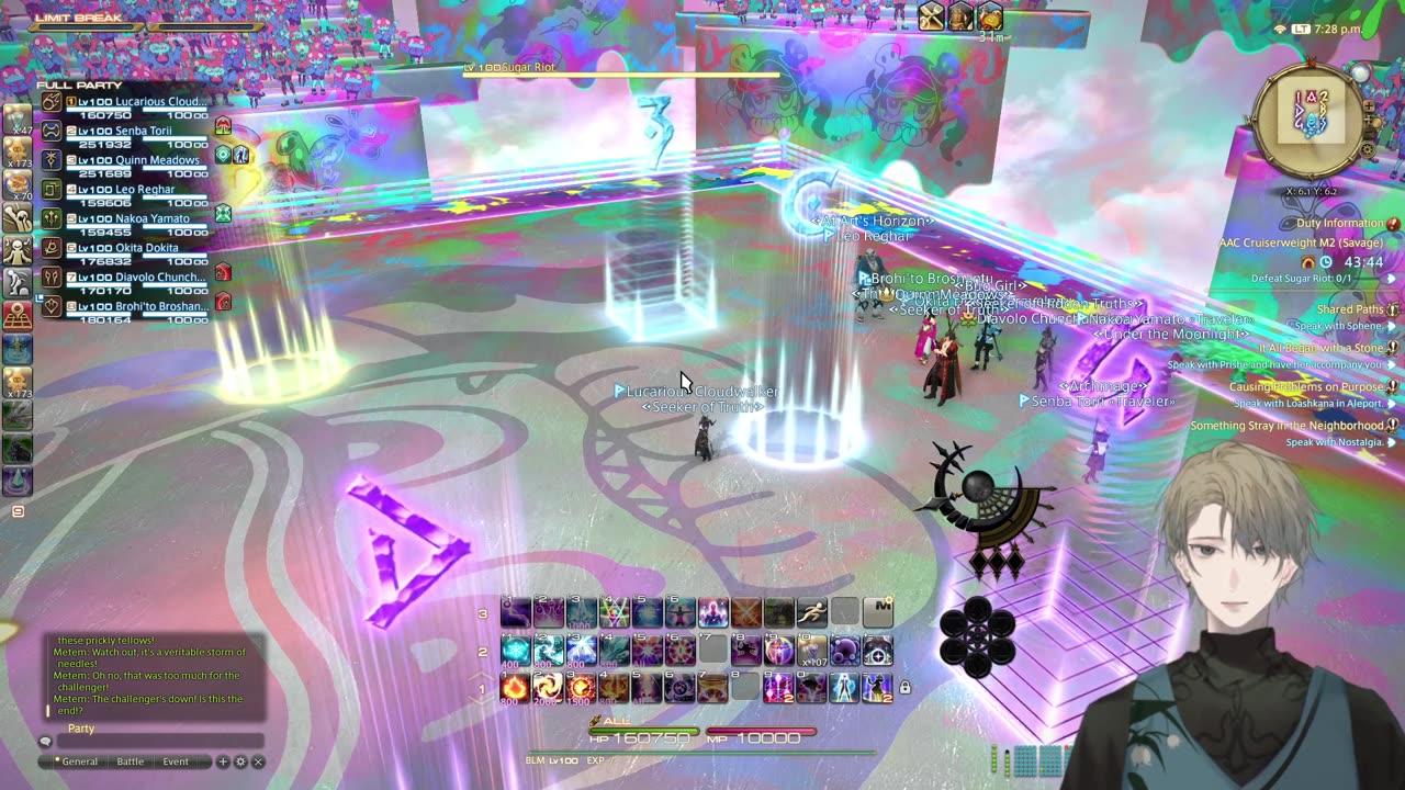 FF14 Raid night m7s