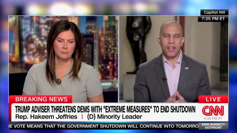 Hakeem Jeffries Refuses To Say If Government Shutdown Will Drag Past Thanksgiving
