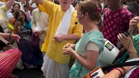 Jagannath Ratha Yatra festival in London, England July 2025