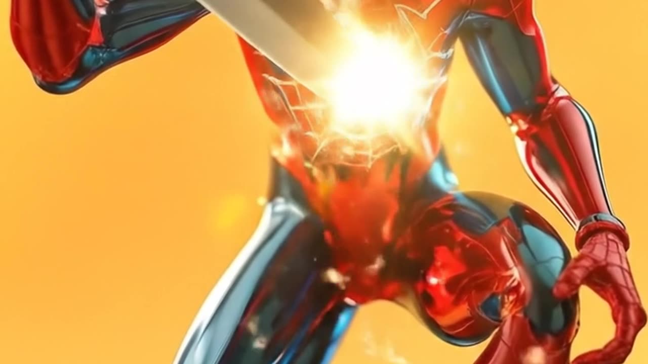 If Spiderman Was Made of Glass 😱✨ (Cinematic AI Video)”